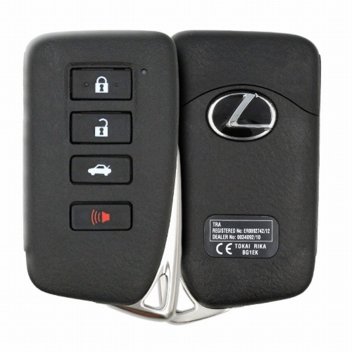 أصلي لكزس IS250 IS350 2014 2017 مفتاح بعيد ذكي للقرب P/N: 89904-53831